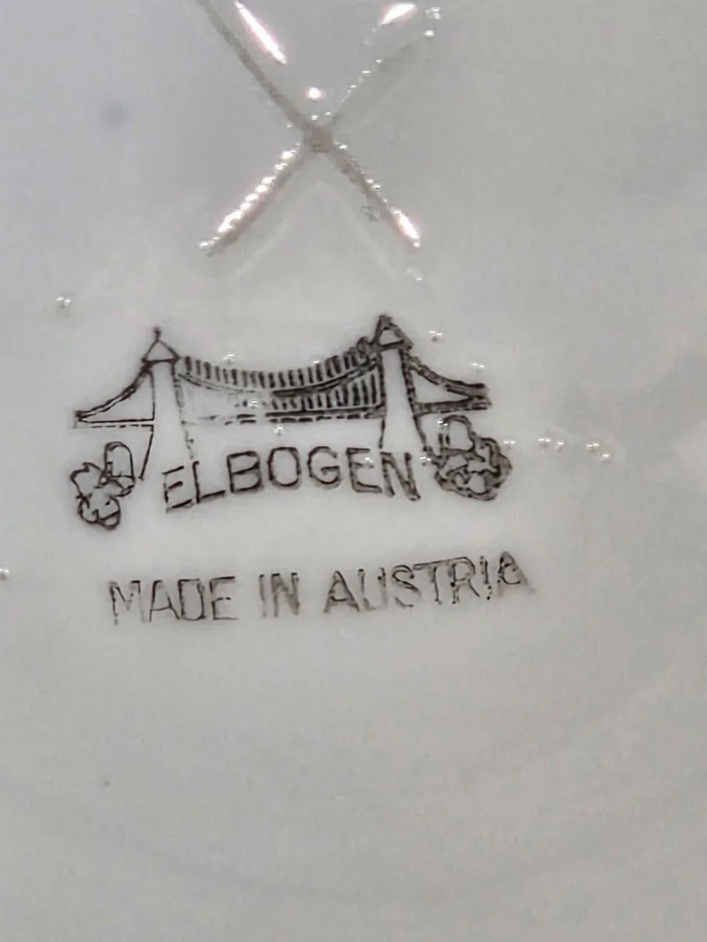 Vintage Elbogen Austria Springer Co Porcelain Floral Covered Sugar Bowl